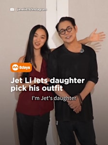 Lookin' good! 😎 #8dayssgAsianEnt  #8dayssg  #jetli  #JaneLi #celebkids 