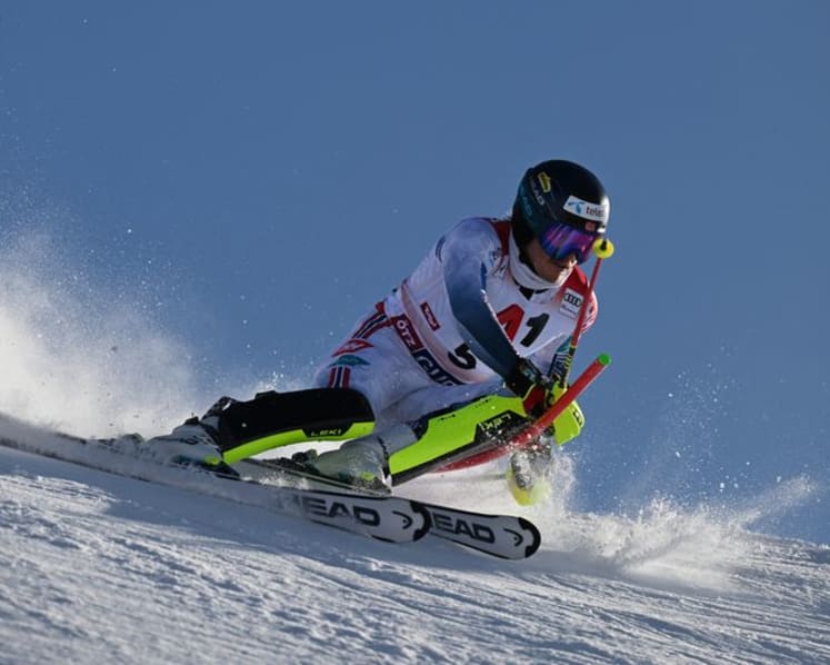 Alpine skiing-Haugan takes Norway's first win of World Cup season