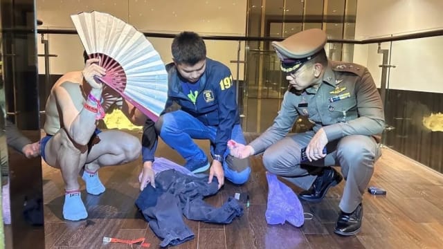 上百名男子 曼谷酒店开毒品派对