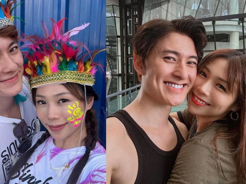 Edwin Goh says new girlfriend Rachel Wan is his person 'cos she 'eats as much cai fan as [he] eats chicken rice'