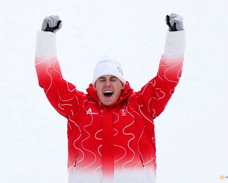 Alpine skiing-Golden joyride continues for Von Allmen, the Stelvio's smiling assassin