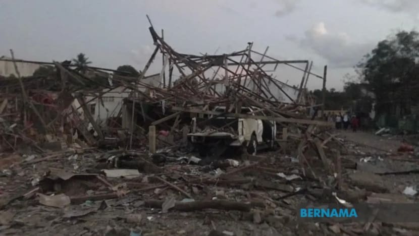 Gudang mercun meletup di  Narathiwat, 10 maut, 110 cedera
