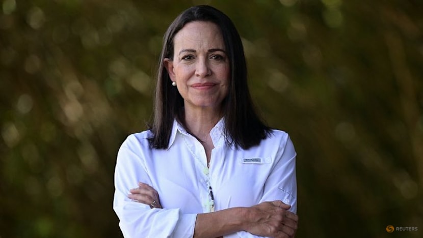 Daughter of Venezuela's Machado picks up Nobel peace prize in her absence