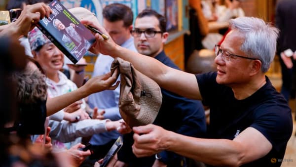 Nvidia's Huang sparks 'Jensanity' in Taiwan with AI hero's welcome - Channel News Asia (Picture 2)