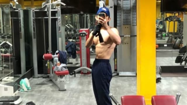 林宥嘉“脱了”，大方晒出结实肌肉照！