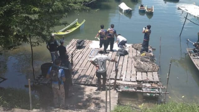 泰国码头发现女尸 脖子被锁链锁住