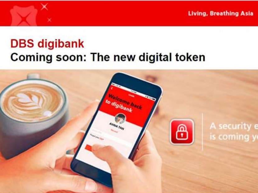 DBS, Singapore’s largest bank, said on April 11, 2017, it would stop issuing physical dongles in the second quarter of next year in a move that will affect over 2.6 million of its customers. Photo: DBS DBS, Singapore’s largest bank, said on April 11, 2017, it would stop issuing physical dongles in the second quarter of next year in a move that will affect over 2.6 million of its customers. Photo: DBS