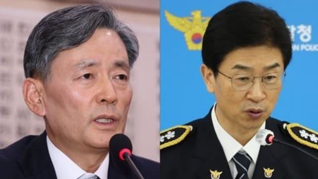 韩国警方就紧急戒严事件 逮捕两名警察厅厅长