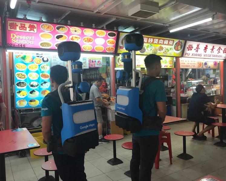 After Grand Canyon, Taj Mahal and Venice, Google 'street view trekkers' now head to Singapore's hawker centres