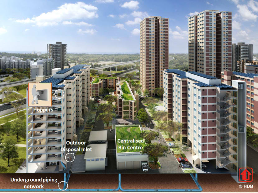 HDB project to introduce green features completed at Yuhua