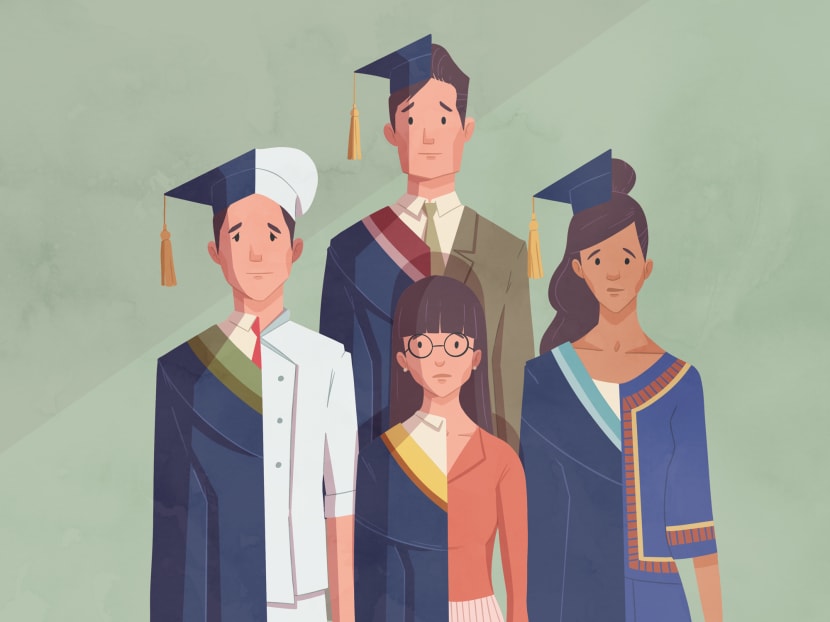 Apart from degree holders, graduates from polytechnics and the Institute of Technical Education (ITE) are being similarly frustrated in their job hunt.