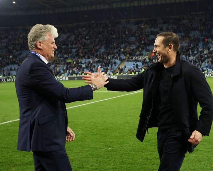 Coventry chairman King shrugs off reports linking Lampard with Chelsea return