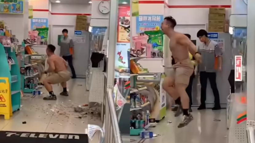 'Hulk Taiwan' mengamuk tak tentu pasal gara-gara dada ayam jualan 7-11