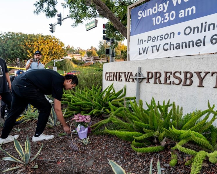 Taiwan's president condemns California church shooting