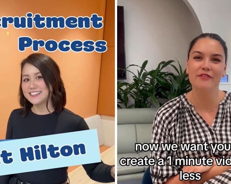 Hilton Australia asks jobseekers to post their video resumes on TikTok