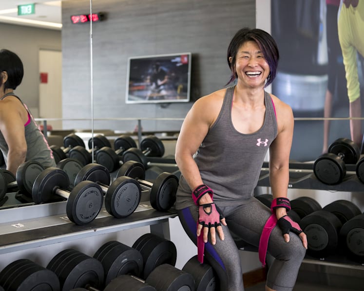 In weightlifting, some women find a lightness of being