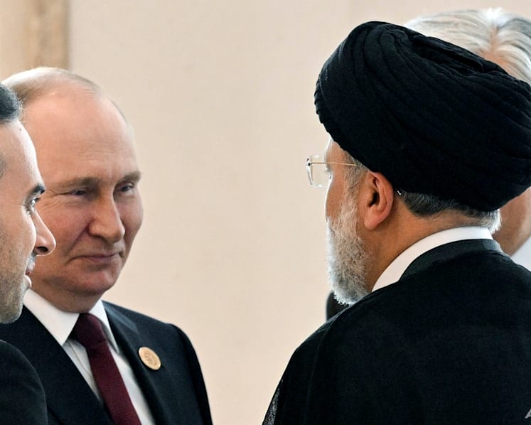 Putin heads to Tehran for talks with leaders of Iran, Turkey
