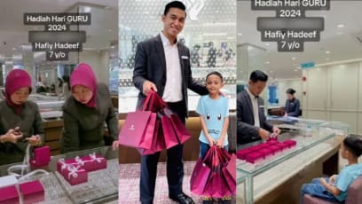 7-Year-Old M'sian Boy Buys Jewellery For 10 Of His Teachers For Teachers’ Day