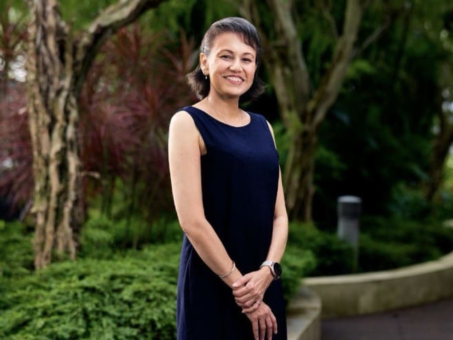 She had her breasts, uterus and ovaries removed due to a cancer gene mutation – and found strength in family