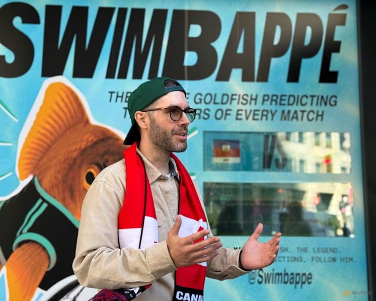 Goldfish Swimbappe's World Cup predictions make a splash in Toronto