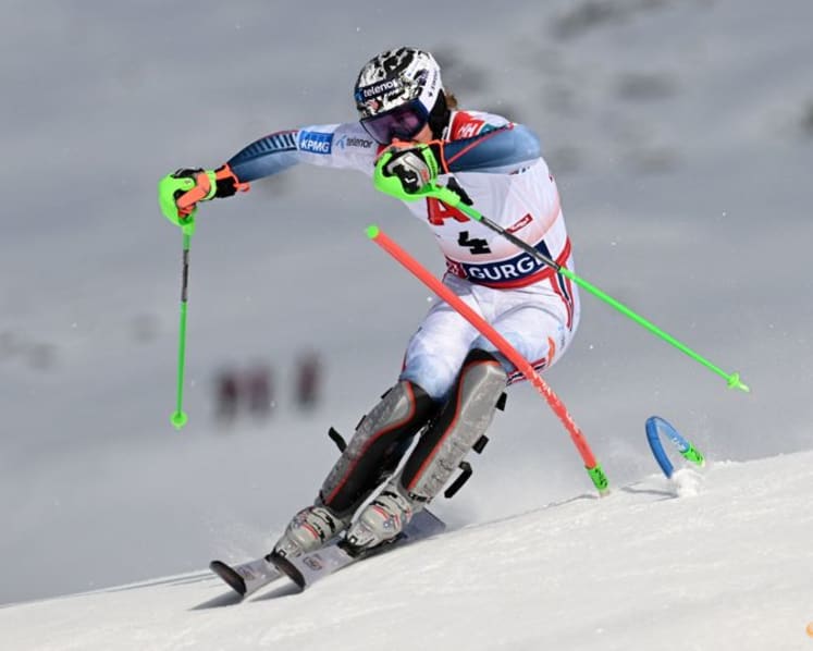 Alpine skiing-Haugan takes Norway's first win of World Cup season