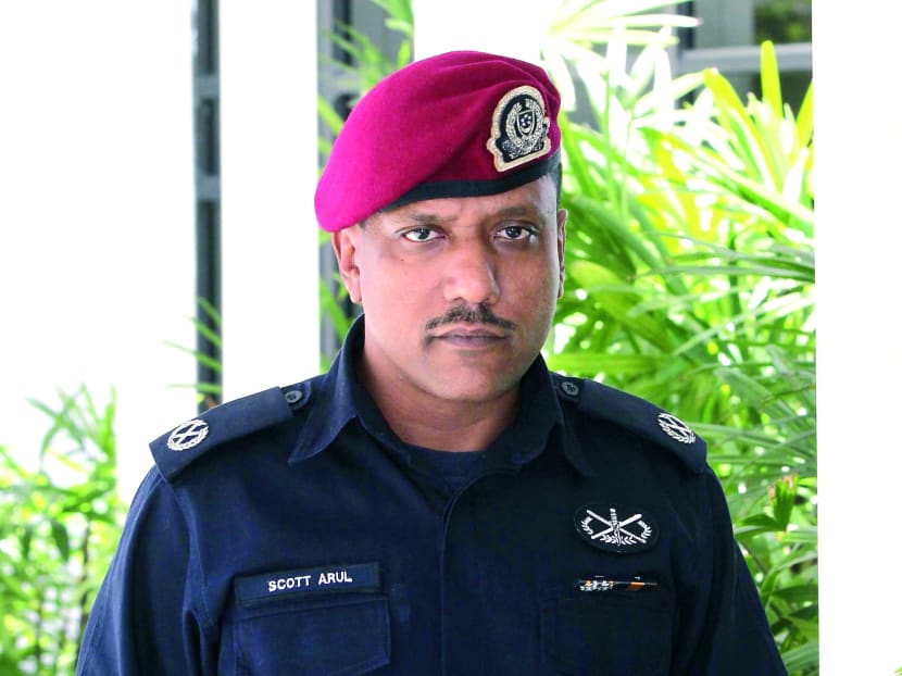 Deputy Commander Special Operations Command, Deputy Assistant Commissioner of Police Scott Arul. Photo: Ooi Boon Keong