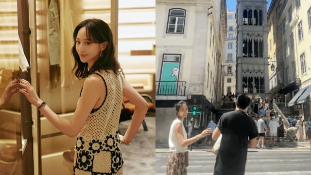 张钧甯和马国男友出游被偶遇　两人气质、态度皆获赞