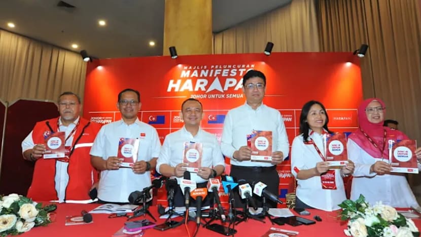 PRN Johor: PH lancar manifesto 'Johor Untuk Semua'; tumpu pada pekerjaan, perumahan, kesejahteraan rakyat