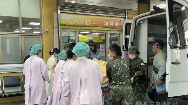 台湾导弹基地发生爆炸 一人全身95%烧伤未脱险