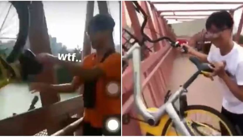 Remaja 16 tahun bantu polis siasat kes buang oBike ke dalam sungai Remaja 16 tahun bantu polis siasat kes buang oBike ke dalam sungai