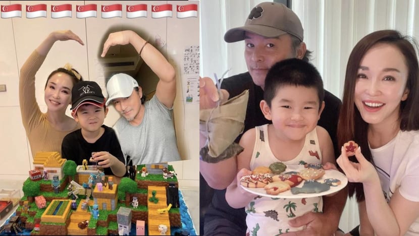 Fann Wong & Christopher Lee’s Son Zed Turned 7 On National Day But Their Family Photo This Year Was A Little Different Fann Wong & Christopher Lee’s Son Zed Turned 7 On National Day But Their Family Photo This Year Was A Little Different