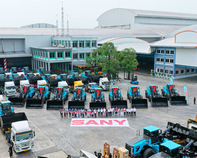SANY Expands Global Presence with Major Equipment Deliveries in South America and Thailand