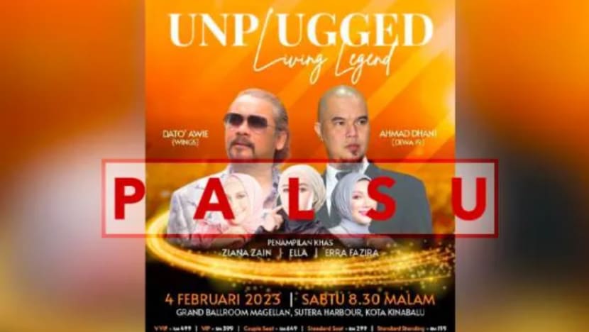 Wanita ditahan, menyamar jadi penganjur konsert di Sabah