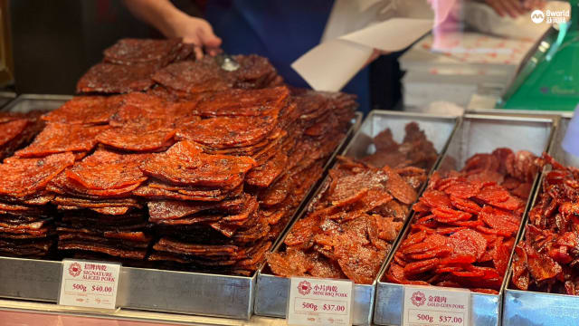 肉干涨价但买气仍在 顾客乐见今年人龙较短