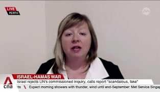Dr Melanie O'Brien on UN report on genocide in Gaza 