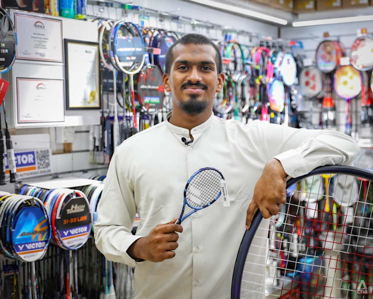 The 22-year-old racquet stringer who brought millions of views on TikTok to his family business