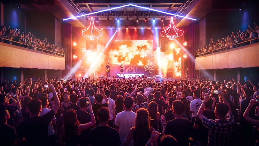 Grange House, Live Nation's new entertainment venue, will open at Orchard Road by mid-2027