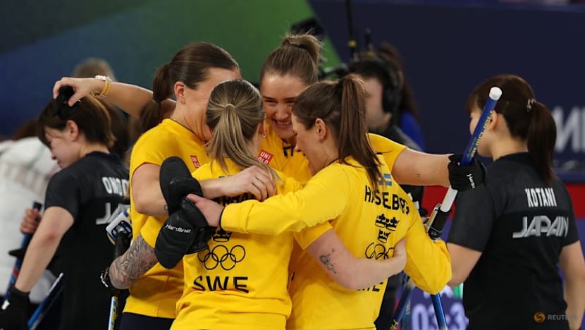 Curling-Sweden's Team Hasselborg bring 'circus' to Winter Games