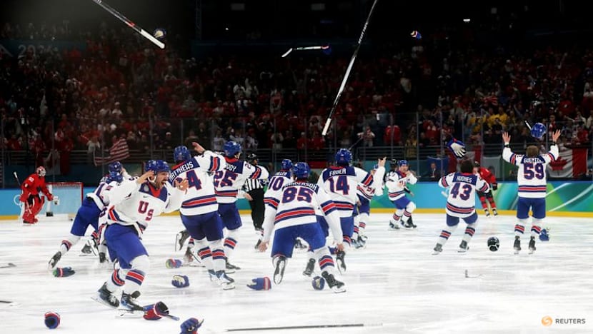 Ice hockey-US rejoice as NHL basks in glow of Games' cauldron