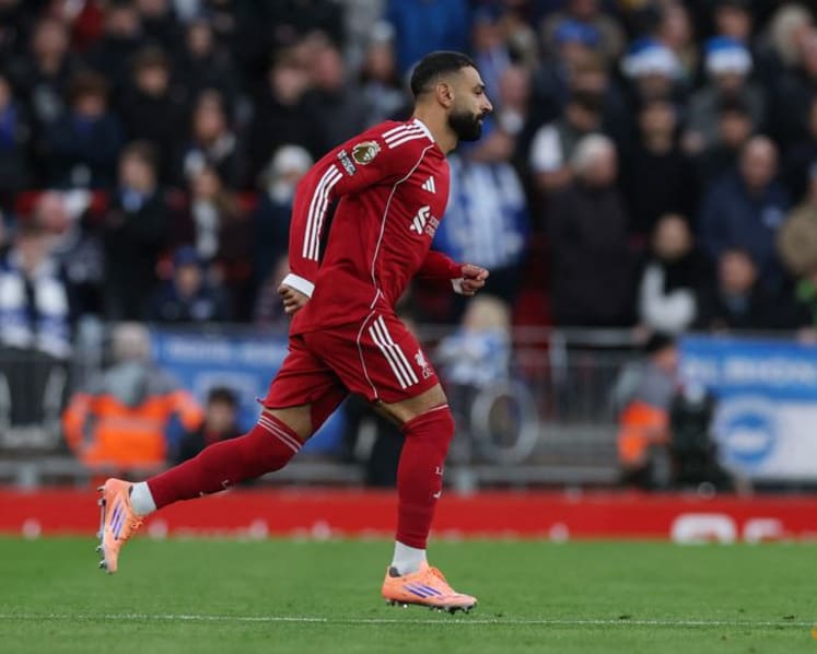 Salah records landmark assist in Brighton win after a turbulent week