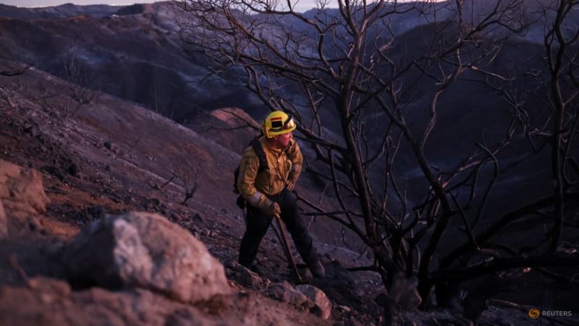 Weather conditions in Los Angeles improve, giving firefighters respite Weather conditions in Los Angeles improve, giving firefighters respite