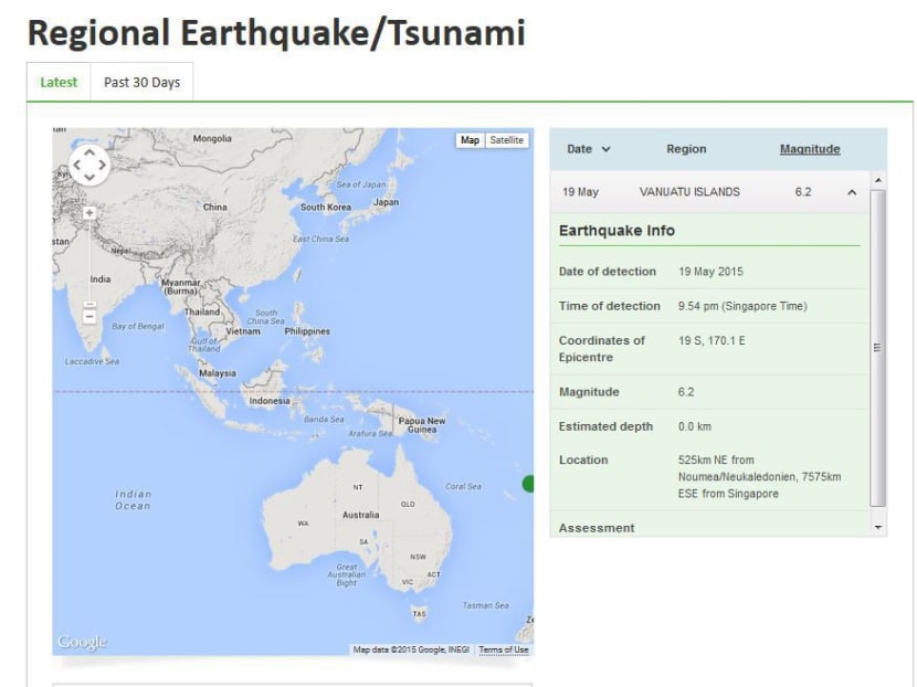 New weather website offers real-time report by location