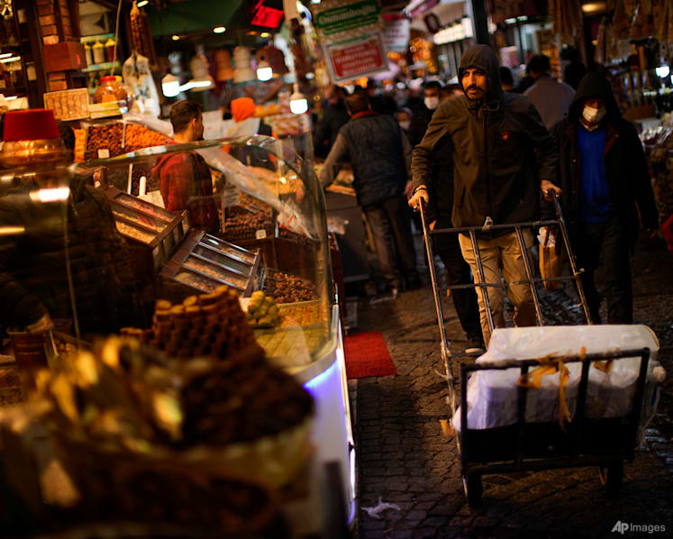Turkey's central bank keeps rate steady amid high inflation