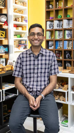 For this puzzle collector, a childhood pastime is now a way to connect with people