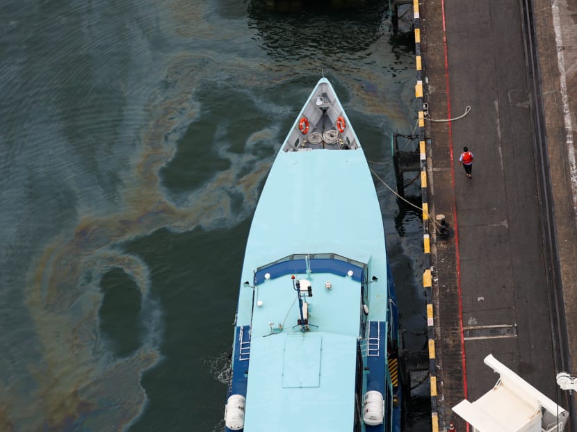 Singapore's water supply not affected by oil spill, coastal drains not linked to reservoirs: PUB