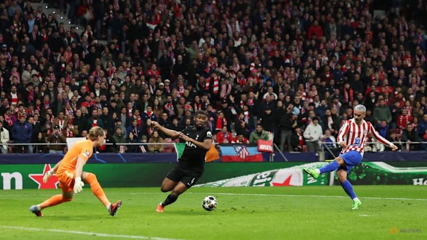 Ruthless Atletico punish Tottenham errors in 5-2 Champions League rout