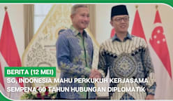 BERITA (12 Mei) | SG, Indonesia mahu perkukuh kerjasama sempena 60 tahun hubungan diplomatik