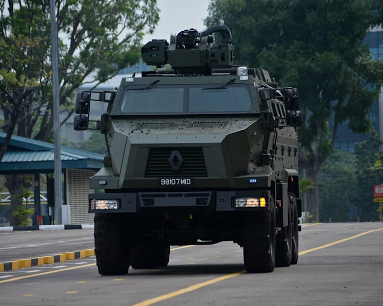 Stronger armoured vehicle to support servicemen