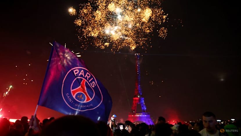 Jubilant PSG supporters spill onto Paris streets, some clashes with police