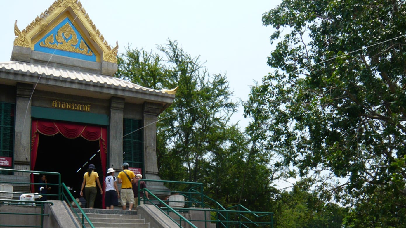 桑菩凯寺，猴子在这里有神圣的地位。（图：黄匡宁）